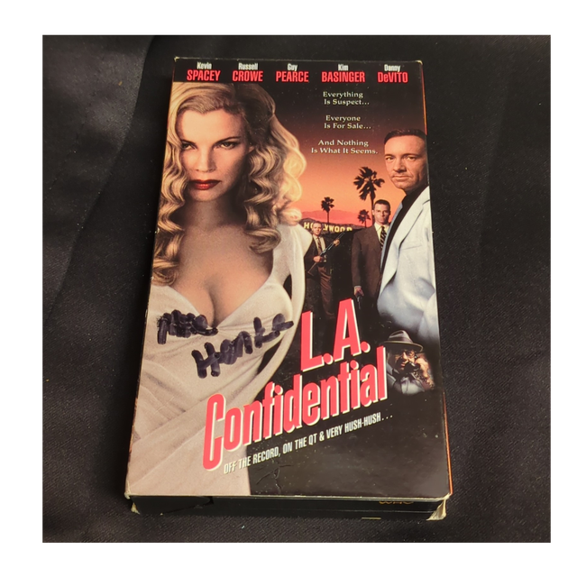 Warner Home Video L.A. Confidential VHS NTSC Full Screen R 1997 Kevin Spacey