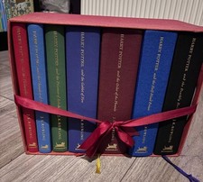 Clothbound 1st Edition Harry Potter books complete set 1-7 HARDCOVER