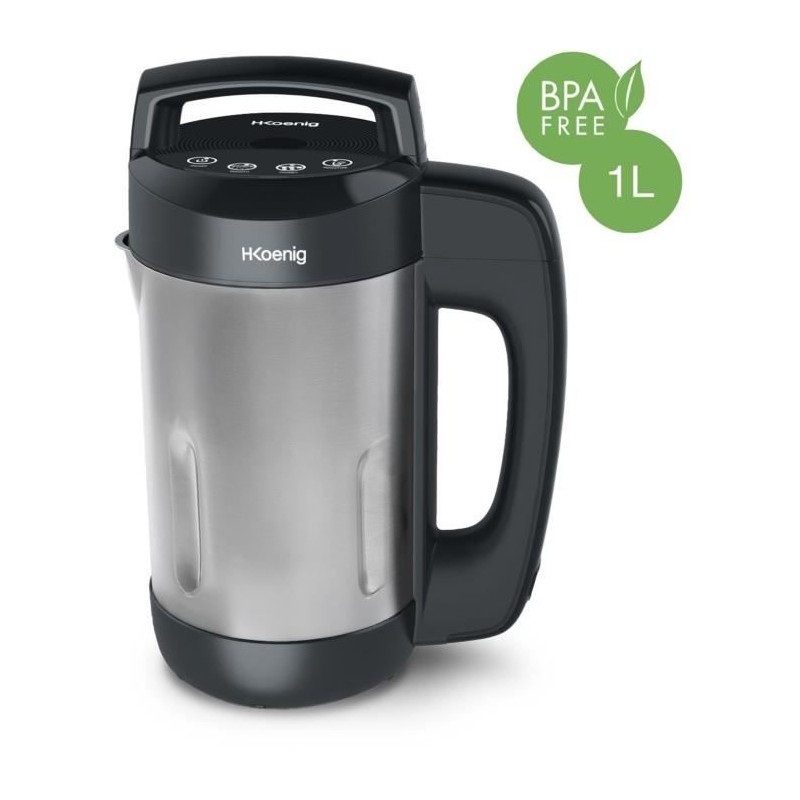 Blender chauffant 1,1L idéal pour les soupes et repas sains du soir