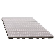 ScarMaxx - Entwässerungsrinne - Bodenrinne - Regenwasser Ablauf- Line Grau