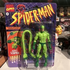 NEW Hasbro Marvel Legends Spider-Man Retro - Scorpion 1 12 Action Figure