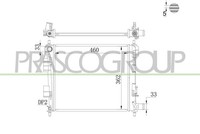 Prasco HN004R001 KüHler, MotorküHlung FüR Hyundai