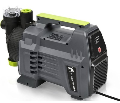 FLUENTPOWER Shallow Well/Deep Garden Pump, 1.5HP 1300GPH Portable Water Booster