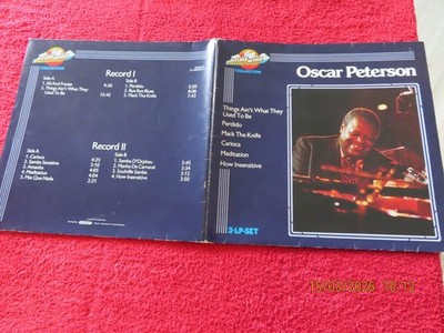 S152 - Oscar Peterson   Oscar Peterson - Bop Jazz Doppel LP