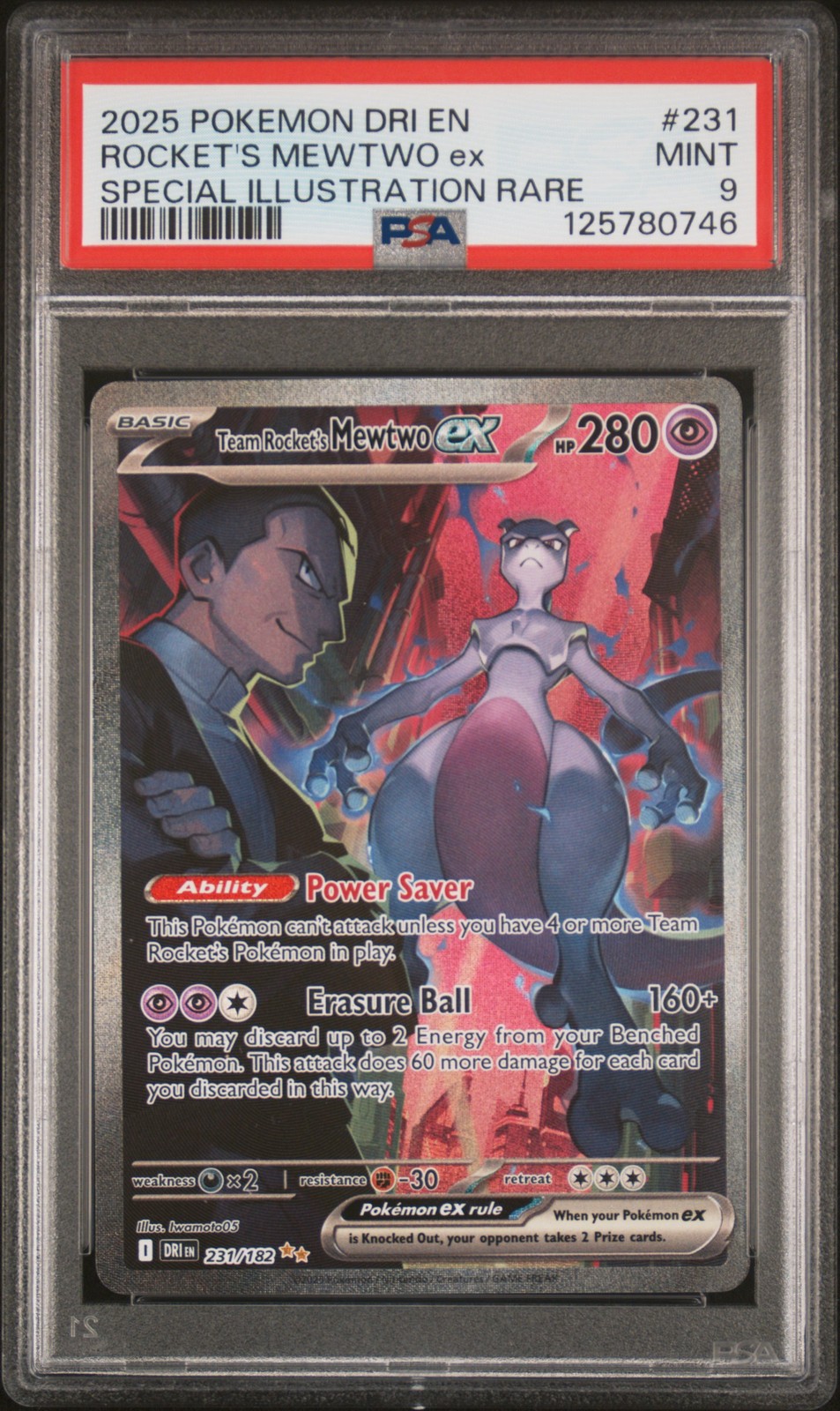 Team Rocket's Mewtwo ex #231