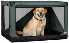 Pet Gear Insta-Fold Soft Crate for Dogs, 36", Deep Pine
