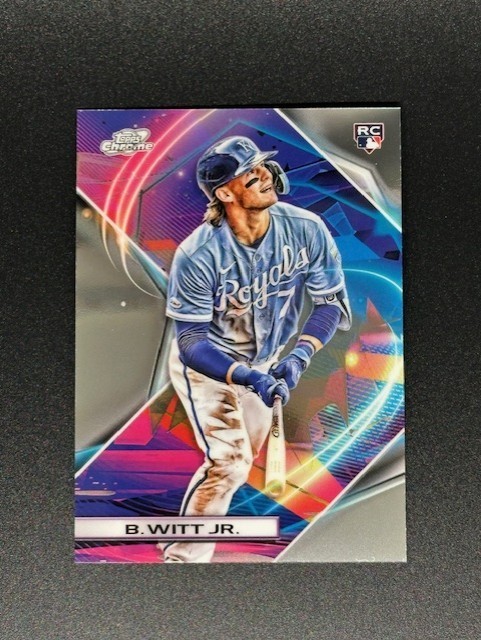 2022 Topps Cosmic Chrome Bobby Witt Jr. RC #162 Kansas City Royals Rookie