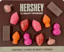 HERSHEY'S Beauty Blender Makeup Sponges 12-Pack-New & Sealed-Same Day Shipping!