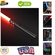 Dueling Lightsaber for Kids Adults, Light Sword Toy with 20 RGB Colors 4 FX S...