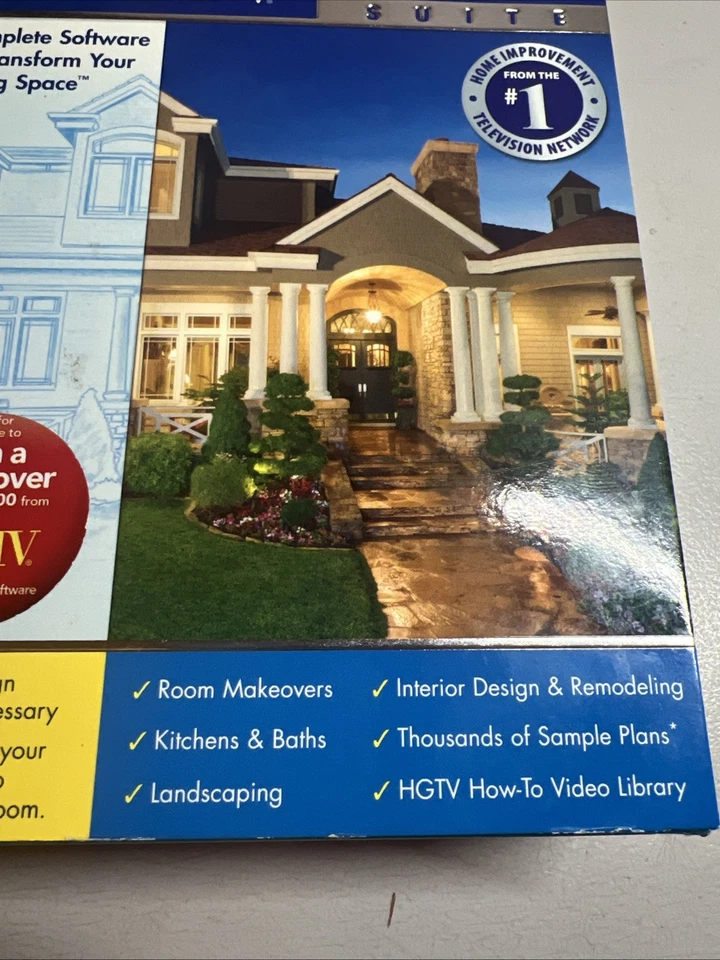 HGTV Home Design & Remodeling Suite Software for Windows XP and Vista CD-ROM - Image 3 of 4