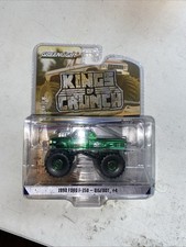 Greenlight Kings of Crunch Series 16 1990 Ford F-350 Bigfoot #4 Chrome Chase