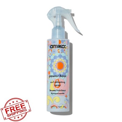 amika power hour curl refreshing spray