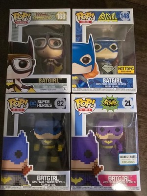 Batgirl Funko Pops 168 Bombshell 148 Diamond Series 02 8-Bit 21 Exclusive 