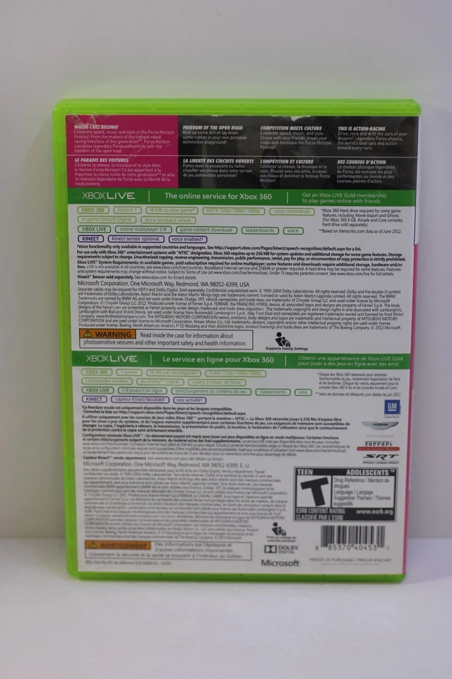 Forza Horizon (Xbox 360, 2014) - Image 2 of 4