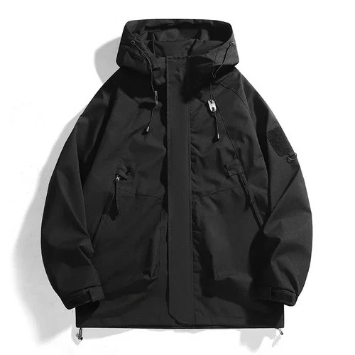 Ayrbao Unisex Waterproof Rain Jacket Lightweight Hooded Hiking Windbreaker video thumbnail