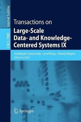 Transactions on Large-Scale Data- and Knowledge-Centered Syst... - 9783642400681