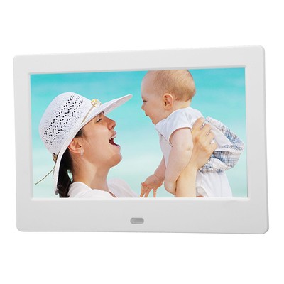 7in IPS Full Lamination HD Digital Photo Frame Video Playback WiFi Connection CB