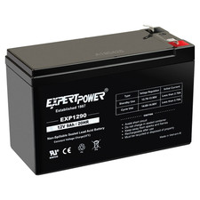 ExpertPower EXP1290-12V 9AH SLA AGM Rechargeable 12V Battery for 9 AH