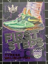 2020-21 Panini Court Kings First Steps Ruby /149 Tyrese Haliburton #4