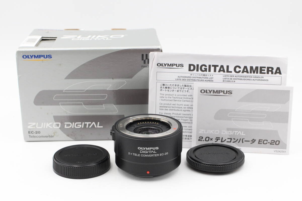 Olympus Zuiko Digital EC-20 Teleconverter for Four Thirds, 2x