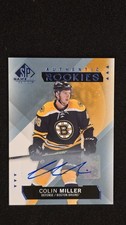 2015-16 SP Game Used #113 Colin Miller Authentic Rookies Auto Bruins