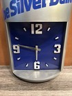 Vintage Coors Light Beer Can Silver Bullet Clock