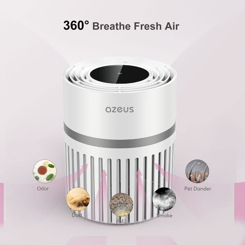 High CADR Portable Desktop Air Purifier for Large Spaces