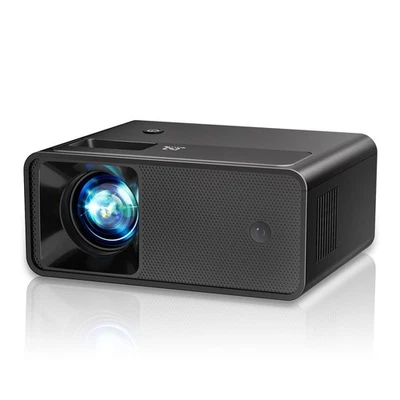 ARTSEA Mini Projector 1080P Full HD, 8000 Lumens Brightness, Bluetooth Wireless, - Image 1 of 4