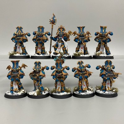 10 RUBRIC MARINES WARHAMMER 40K CHAOS SPACE MARINES THOUSAND SONS TZEENTCH