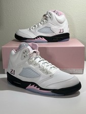Nike Air Jordan 5 Retro 'Medium Soft Pink' HQ7978-102 Para hombres Talla 11.5 DS