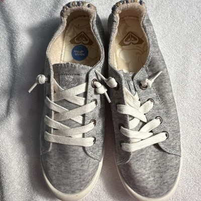 Roxy Bayshore III in Heather Grey Women's Shoes Size-9