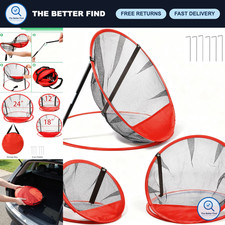 3 Pack Golf Chipping Net Set - Pop Up Target Practice for Indoor/Outdoor Use, Pe