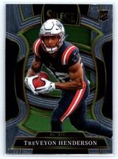 2025 Panini Select - Concourse TreVeyon Henderson #78 (RC) Patriots 