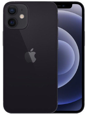 Apple iPhone 12 mini Schwarz 128GB Guter Zustand 100% Batterie Simlockfrei iOS
