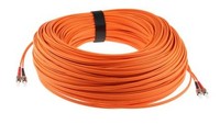 Kabel śWiatłOwodowy, śRednica: 62.5/125μM, OM1 Wielomodowy, PomarańCzowy, ST / S