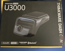 THINKWARE - U3000 4K UHD 1CH Front Dash Cam with Built-in GPS, Wi-Fi and Rada...