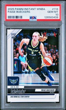 PSA 10 Paige Bueckers RC - 2025 Panini Instant WNBA #114 ALL-STAR STARTER /4917