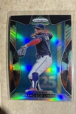 2019 Panini Prizm - Francisco Lindor #61 Cosmic Haze Prizm