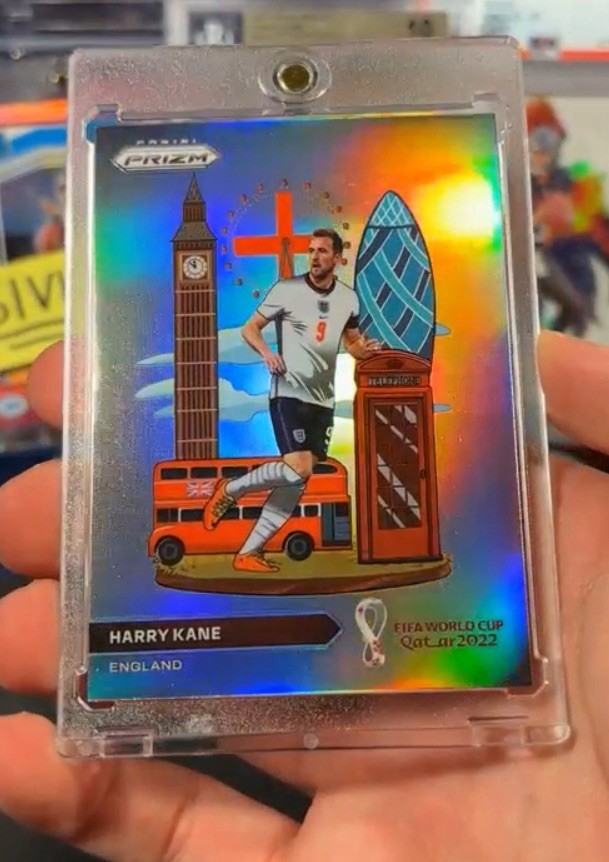 2022 Prizm World Cup HARRY KANE England National Landmark Case Hit SSP Prizm #9