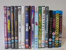 DVD & Blu-ray Bundle x17 Job Lot Elf Skyfall Titanic Top Gun Shutter Island