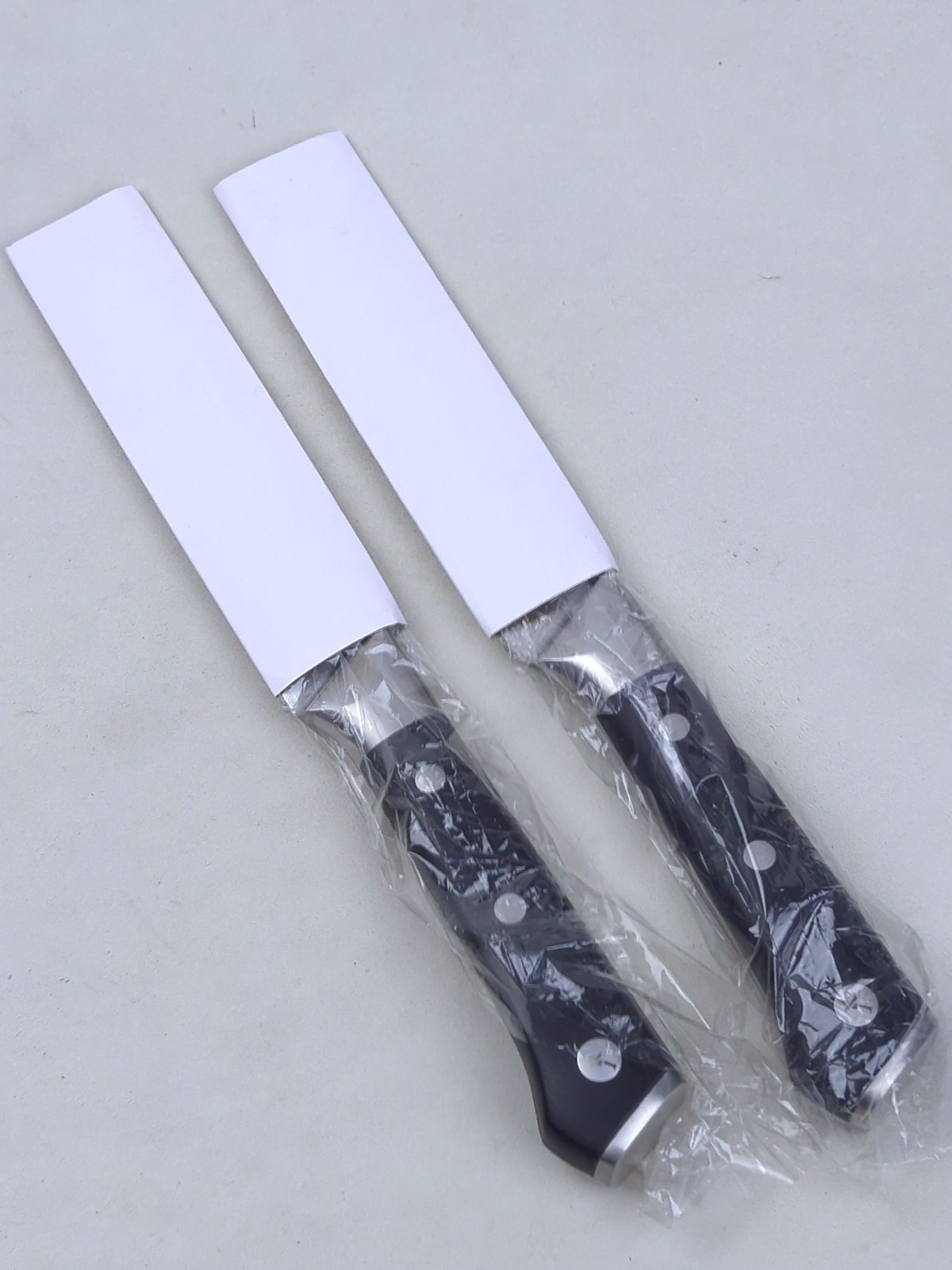 2pc CUTLUXE Steak Knife SET, ARTISIAN Series, FORGED German HIGH-CARBON Steel