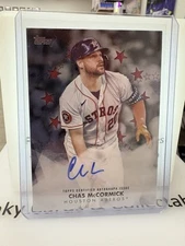 2024 Topps Series 2 Baseball Stars Autographs Chas McCormick Orange /25