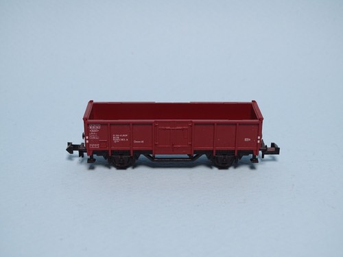 Trix, Minitrix Eisenbahn Spur N - hochbordwagen, Güterwagen    #6518 | Zustand: Gebraucht