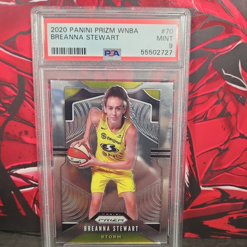 Breanna Stewart 2020 Panini WNBA PSA 9 Prizm Liberty Storm Unrivaled 