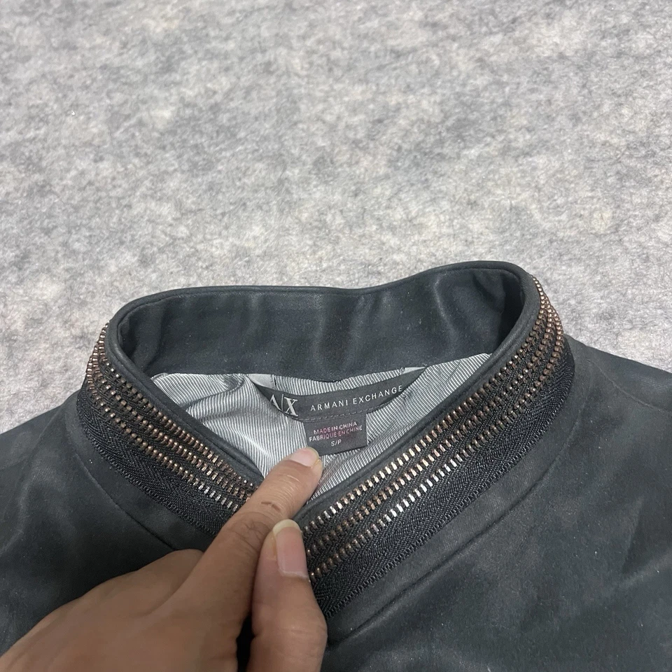 Armani Exchange A|X Retro Punk Tag S Small Sleeve 25 Jacket Blazer - Image 3 of 4