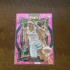2025 Select WNBA - Kiki Iriafen Pink Ice Prizm Rookie - Concourse #91 RC