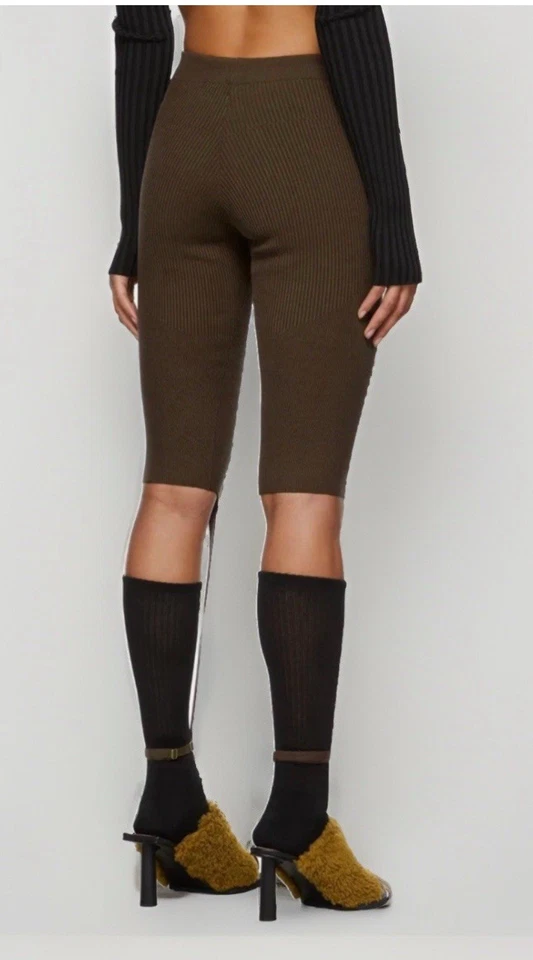 BMWT  Designer JACQEMUS Le Collant Alba Size 6 In Dark Brown. Rrp £301.00 - Image 2 of 4