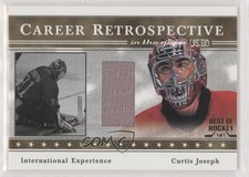 2003 In the Game-Used Signature Series Gold Best of Hockey 1/1 Curtis Joseph 0c3