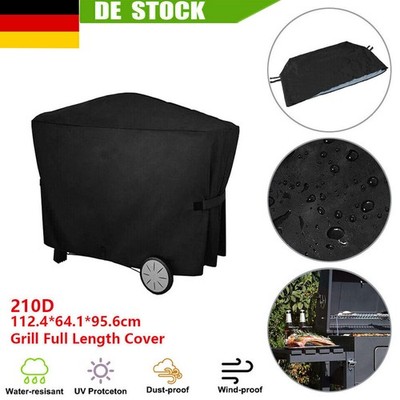 Grillabdeckung Abdeckhaube Wasserdicht Cover Für Weber Q3000 Q2000 113x65x96cm