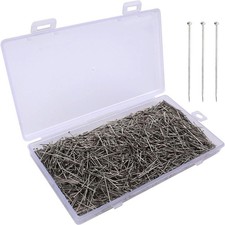 1500 Pcs Straight Sewing Pins for Crafting and Quilting Projects